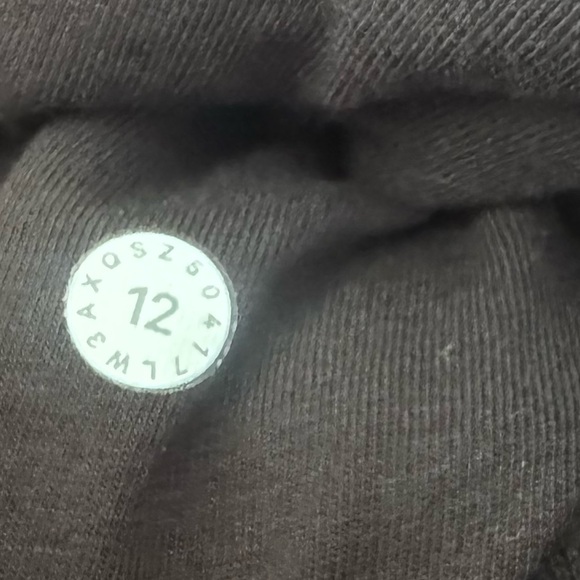 Lululemon Floral Flock Pullover Lightweight Scuba Cotton Velvet SweatShirt Goth - Picture 12 of 16